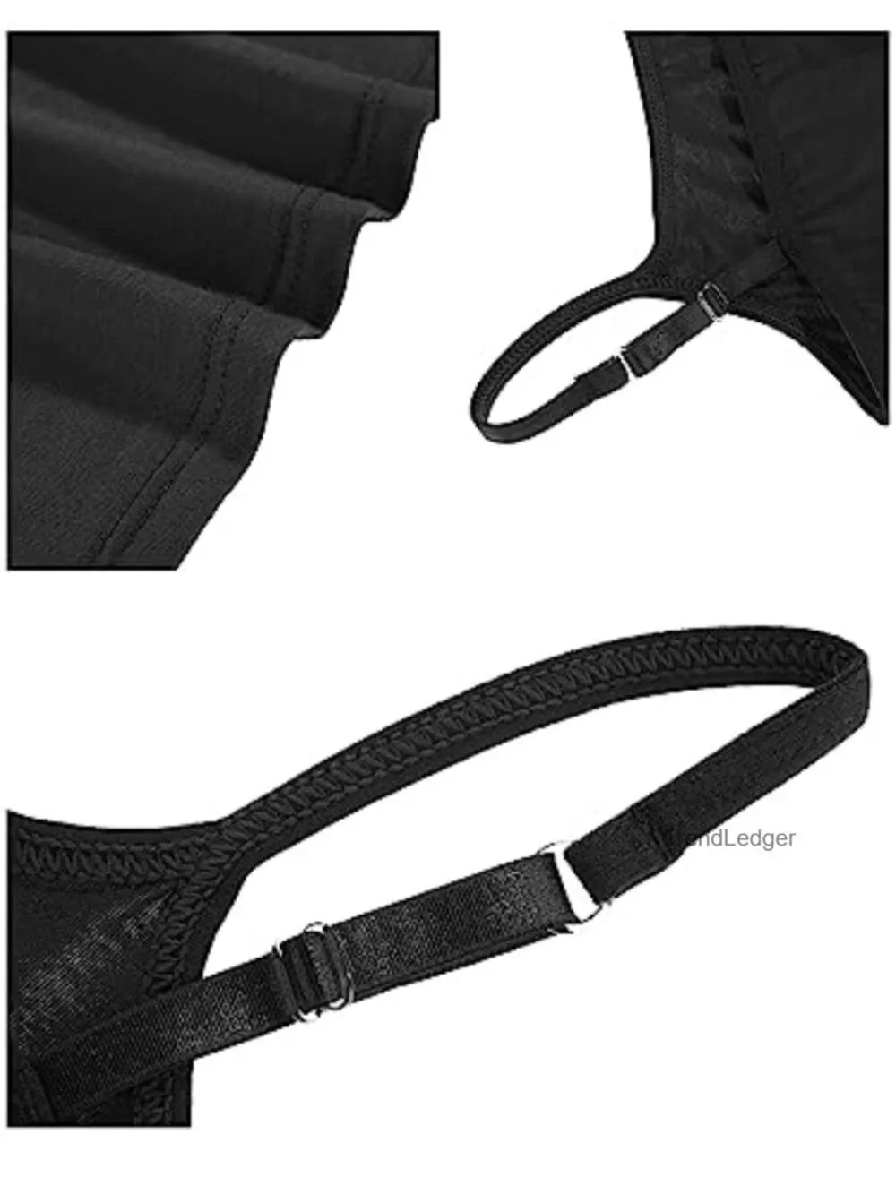 Women's Camisole Tank Tops Pack of 3 - Adjustable Straps, Stretchy Modal &